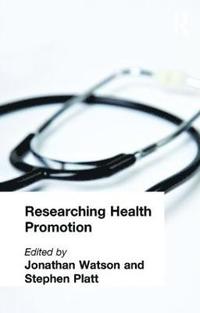 bokomslag Researching Health Promotion