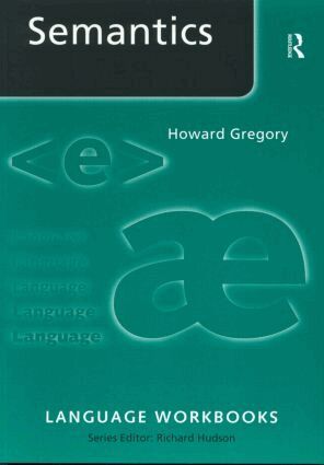 Howard Gregory - Semantics, Häftad
