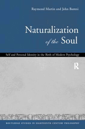 John Barresi, Raymond Martin - Naturalization of the Soul, Inbunden