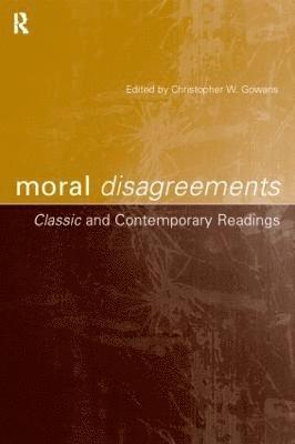 Moral Disagreements 1