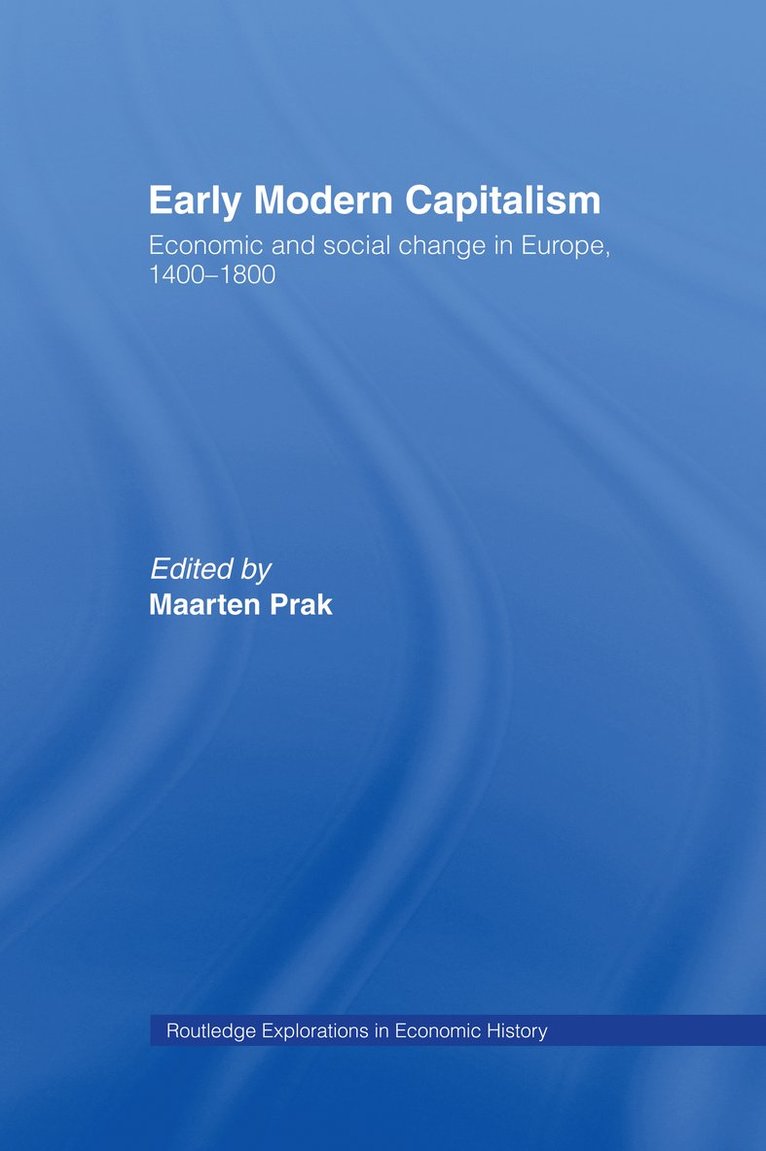 Early Modern Capitalism 1