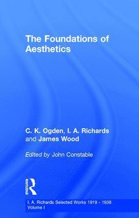 Foundations of Aesthetics Vol 1 1