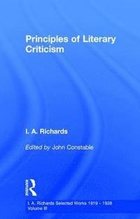 bokomslag Principles of Literary Criticism V3
