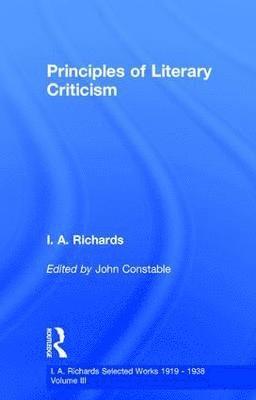 Principles of Literary Criticism V3 1