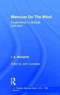 bokomslag Mencius On The Mind