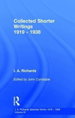 Collected Shorter Writings V9 1