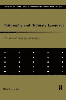 Philosophy and Ordinary Language 1