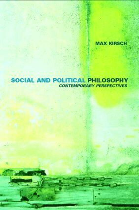 James P. Sterba - Social and Political Philosophy, Häftad
