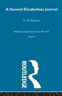 bokomslag Second Elizabethan Journal V2