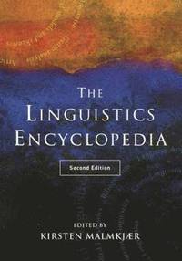 bokomslag Linguistics Encyclopedia