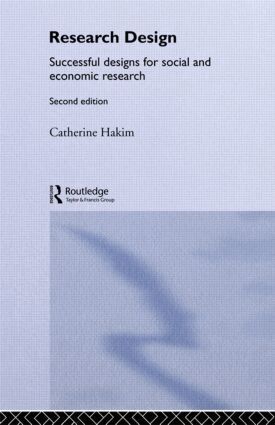 Catherine Hakim - Research Design, Häftad