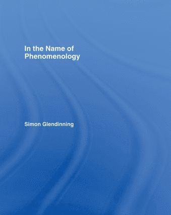 bokomslag In the Name of Phenomenology