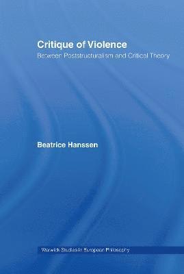 Beatrice Hanssen - Critique of Violence, Inbunden