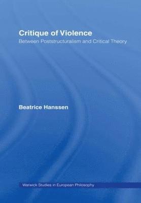 Critique of Violence 1