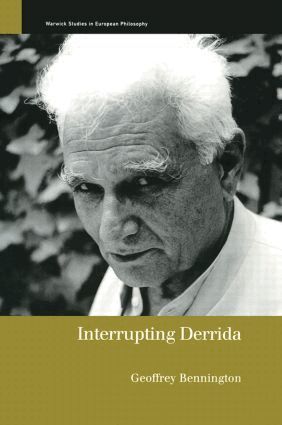Geoffrey Bennington - Interrupting Derrida, Häftad