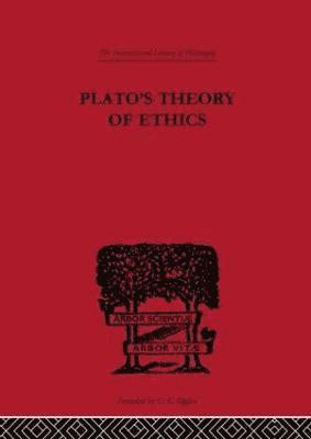 bokomslag Plato's Theory of Ethics