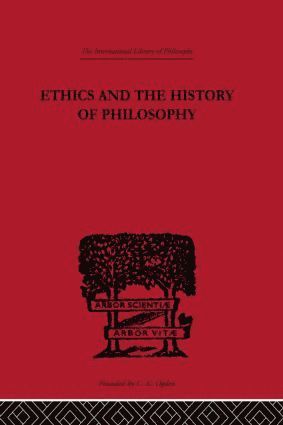 bokomslag Ethics and the History of Philosophy