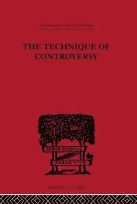 The Technique of Controversy 1