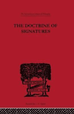 bokomslag The Doctrine of Signatures