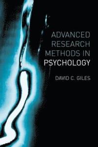 bokomslag Advanced Research Methods in Psychology
