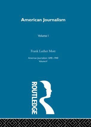 bokomslag American Journalism Pt1
