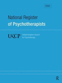 bokomslag National Register of Psychotherapists 2000
