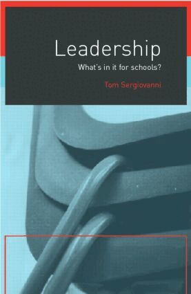 Tom Sergiovanni - Leadership, Häftad