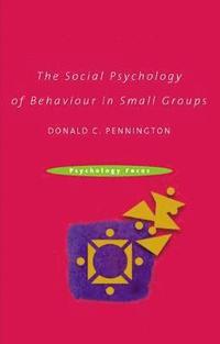 bokomslag The Social Psychology of Behaviour in Small Groups