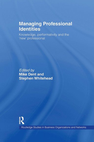 bokomslag Managing Professional Identities