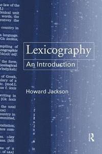 bokomslag Lexicography