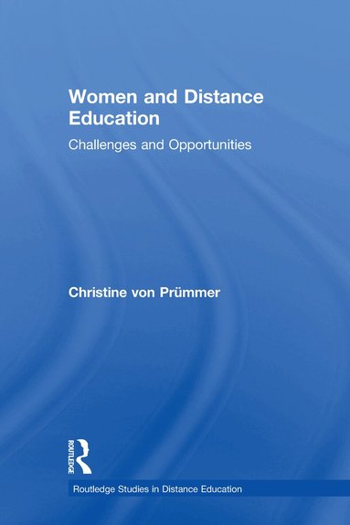 Christine von Prummer - Women and Distance Education, Inbunden