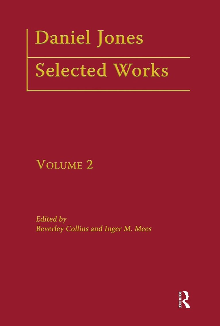 Daniel Jones, Selected Works: Volume II 1