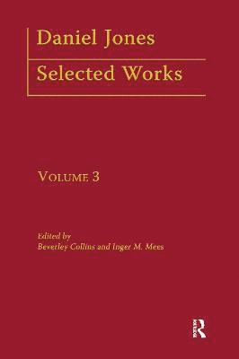 bokomslag Daniel Jones, Selected Works: Volume III