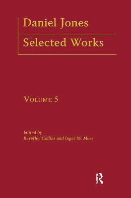 bokomslag Daniel Jones, Selected Works: Volume V