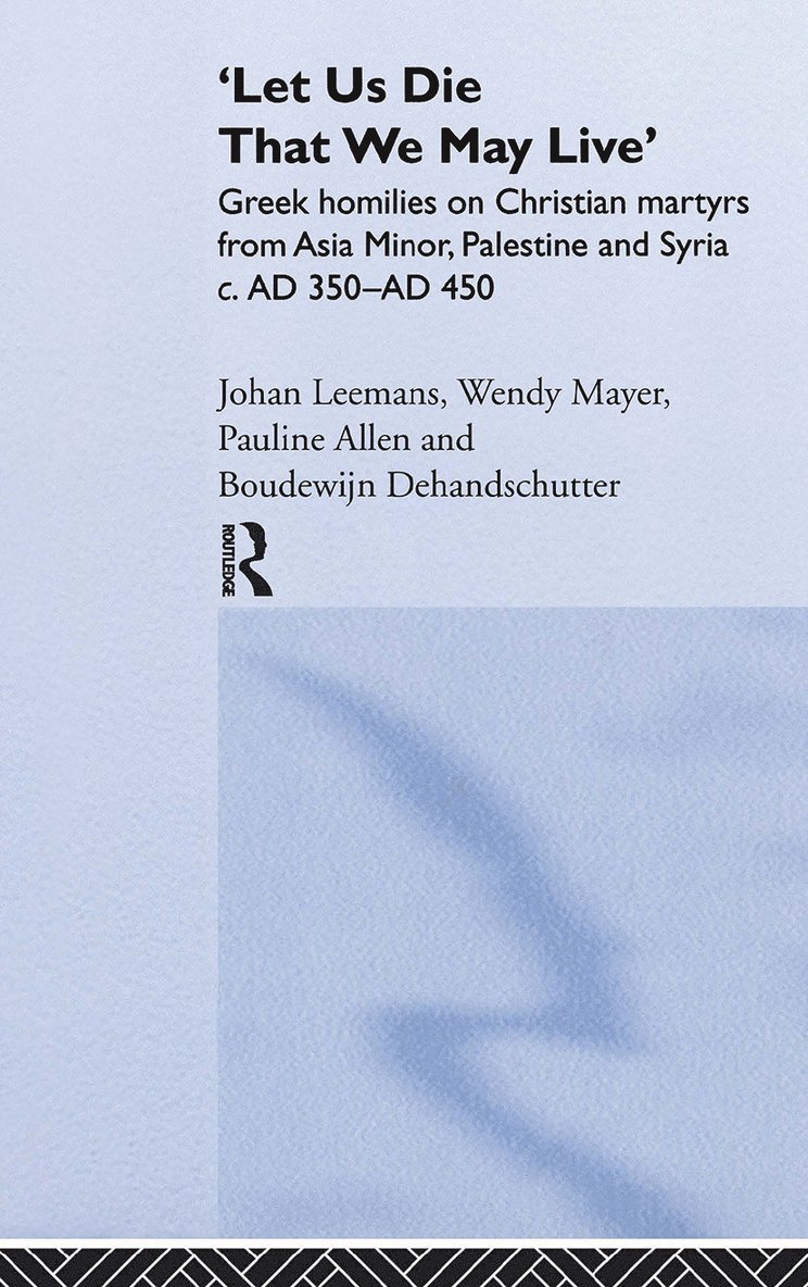 Pauline Allen, Boudewijn Dehandschutter, Johan Leemans, Wendy Mayer - 'Let us die that we may live', Inbunden