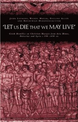 'Let us die that we may live' 1