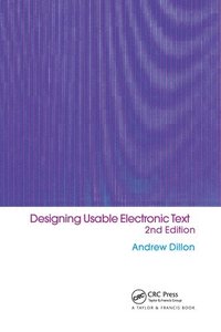 bokomslag Designing Usable Electronic Text