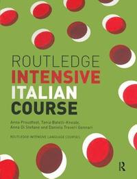 bokomslag Routledge Intensive Italian Course