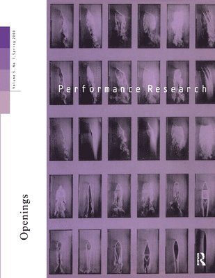 Ric Allsopp, David Williams - Performance Research V5 Issu 1, Häftad