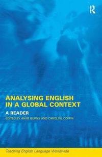 bokomslag Analyzing English in a Global Context