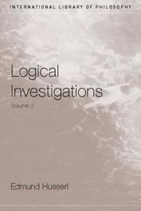 bokomslag Logical Investigations Volume 2