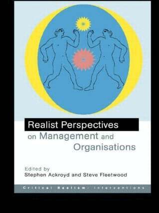 Stephen Ackroyd, Steve Fleetwood - Realist Perspectives on Management and Organisations, Häftad