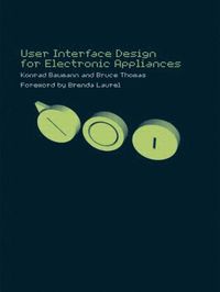 bokomslag User Interface Design of Electronic Appliances