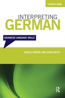 Interpreting German-Tutors Bk 1