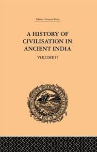 bokomslag A History of Civilisation in Ancient India