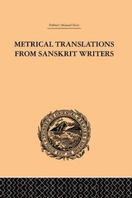 Metrical Translations from Sanskrit Writers 1