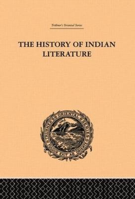 bokomslag The History of Indian Literature