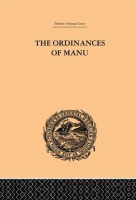 bokomslag The Ordinances of Manu