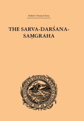 E.B. Cowell, A.E. Gough - Sarva-Darsana-Pamgraha, Inbunden
