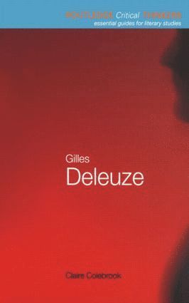 bokomslag Gilles Deleuze